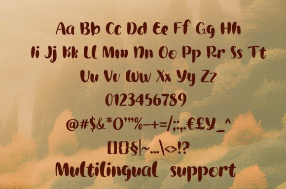 Autumn Font - Preview 6