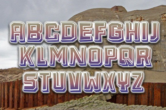 Bunker Font - Preview 1