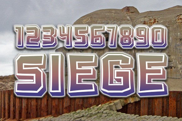 Bunker Font - Preview 2