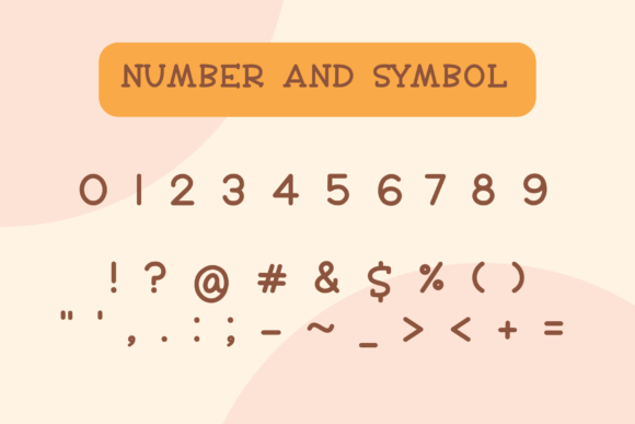 Choco Chunk Font - Preview 3