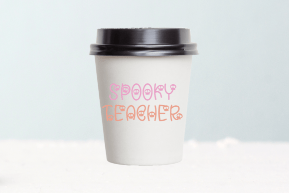 Cute Skull Font - Preview 4