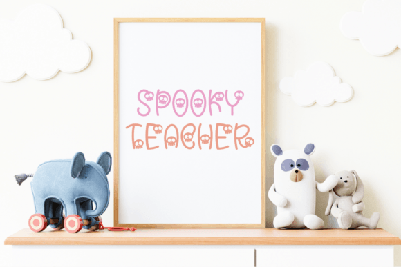 Cute Skull Font - Preview 2