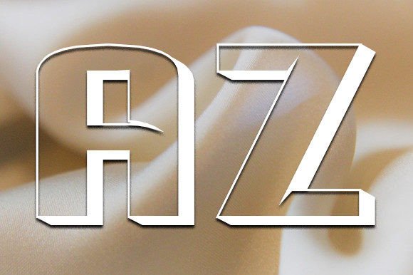 Fiber Font - Preview 3