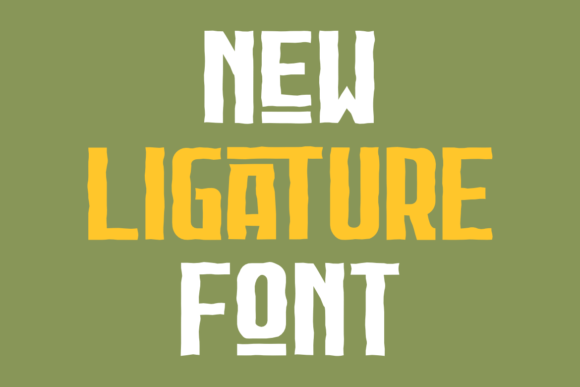 Gonad Qulanter Brush Font - Preview 4