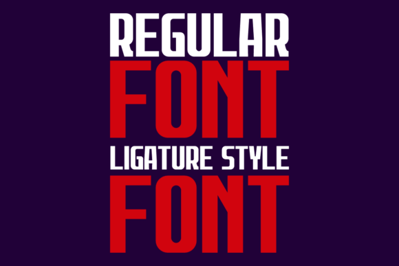 Gonad Qulanter Font - Preview 2