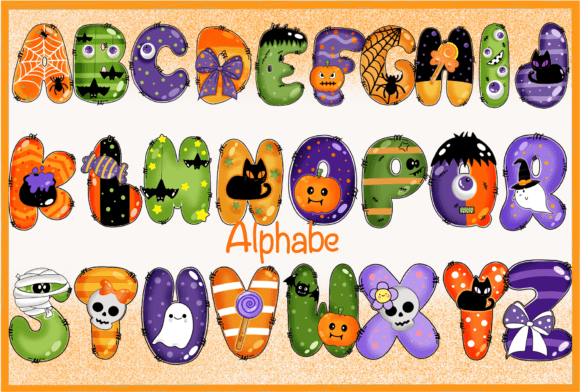 Halloween Groovy Font - Preview 1