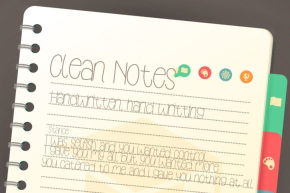 Handwritten Notes Font - Preview 2