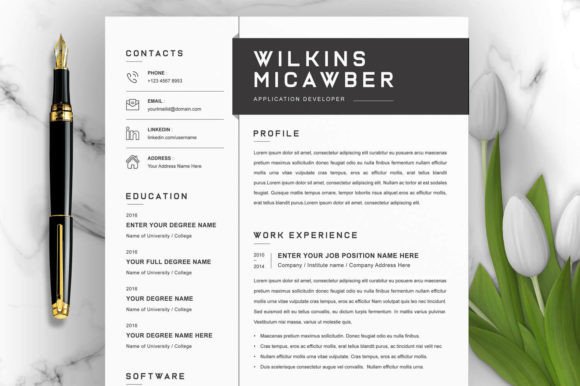 Manager Resume Template for Word