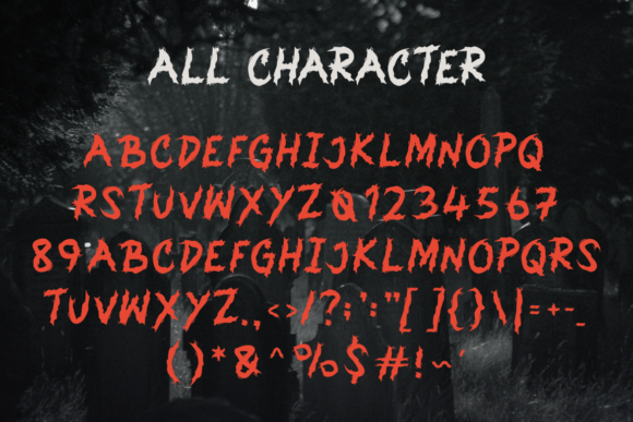 Molifer Font PNG with transparent background - Preview 1