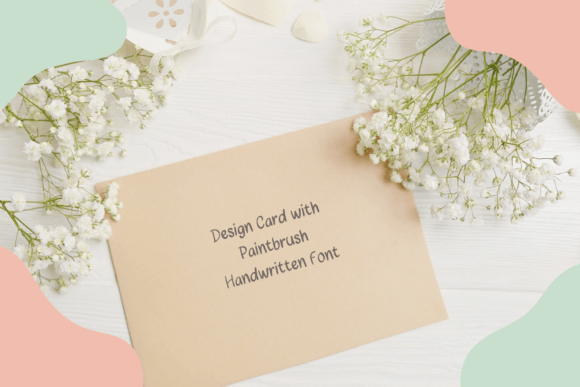Paintbrush Font PNG with transparent background - Preview 3