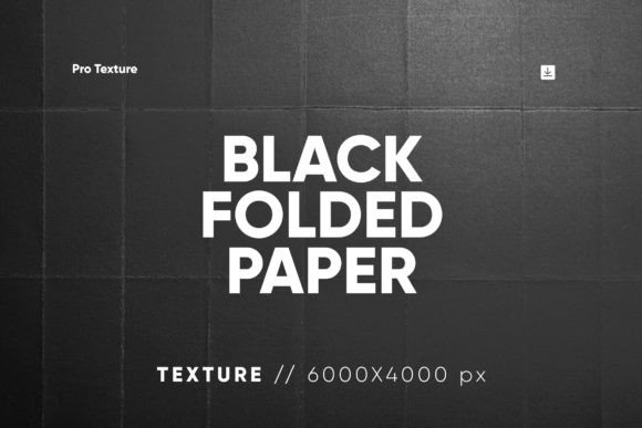 20 Black Folded Paper Textures HQ
