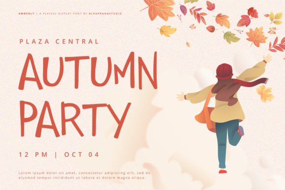 Amberly Font - Preview 1