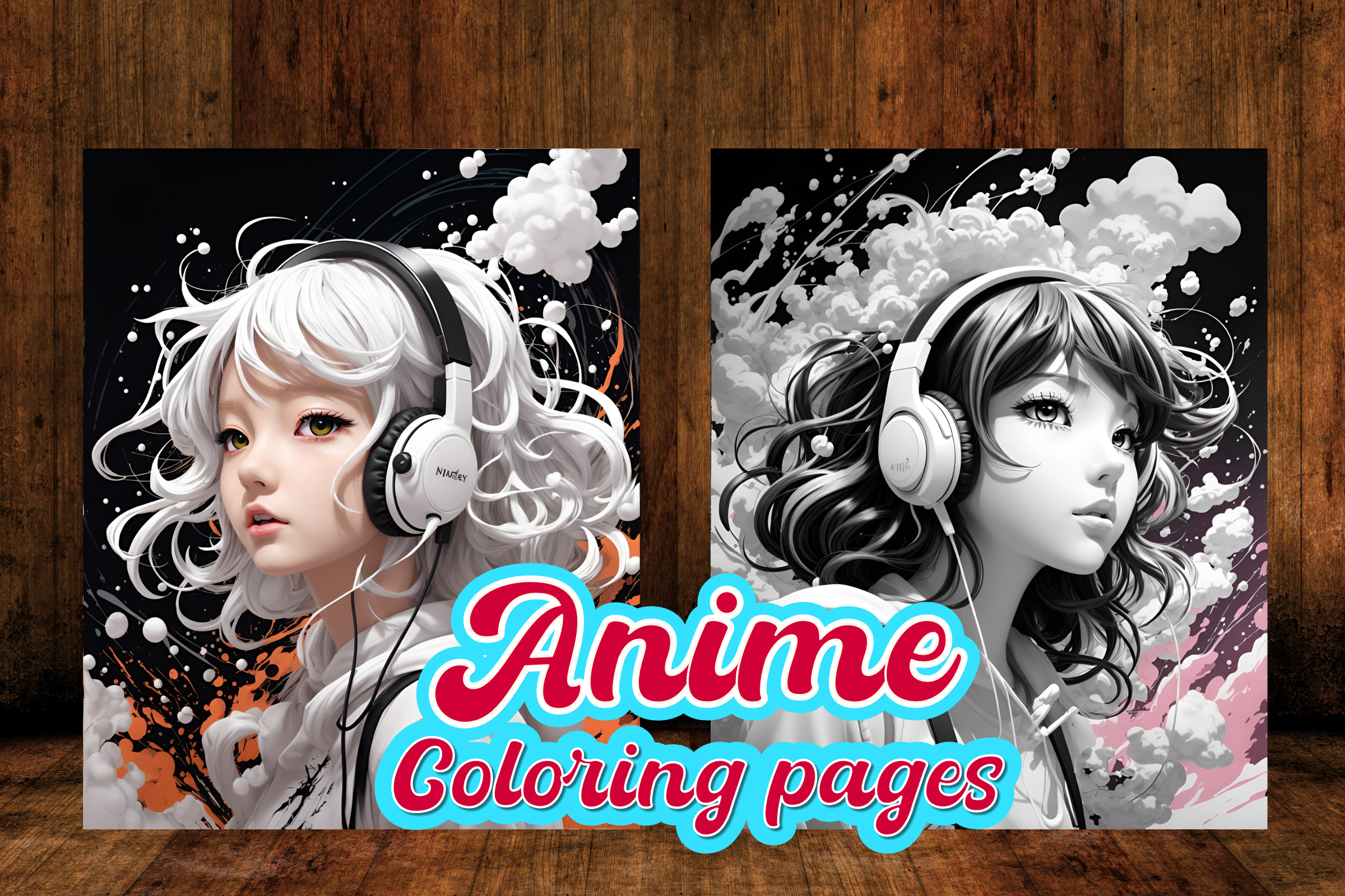 Anime Portrait Coloring Pages