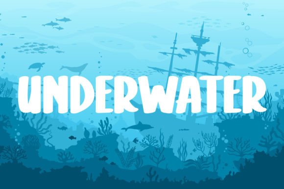 Aquarium Font - Preview 3