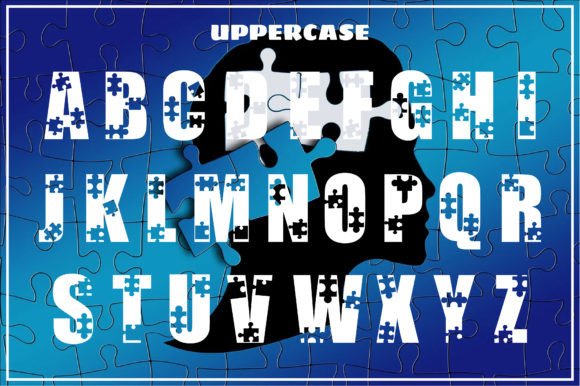 Autism Font - Preview 1