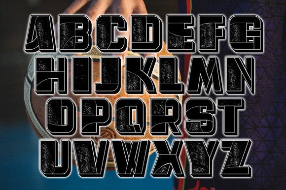 Basketball Font - Preview 2