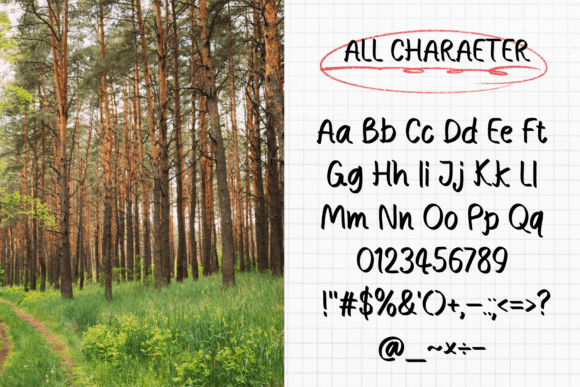 Beginner Student Font - Preview 2