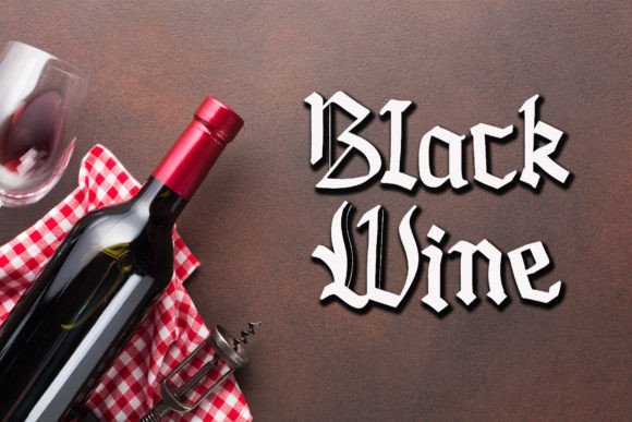 Black Lonthe Font - Preview 2