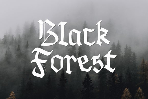 Black Lonthe Font - Preview 4
