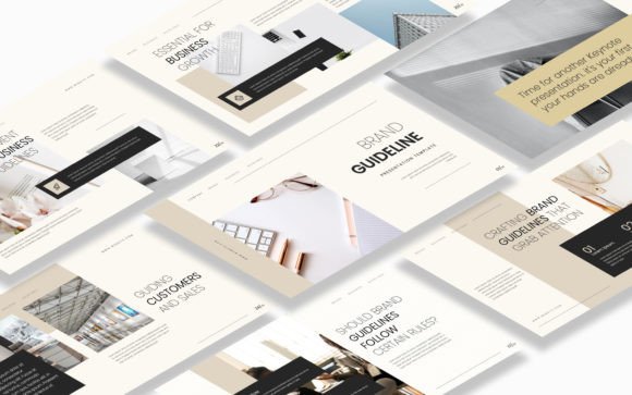 Brand Guideline Keynote Template