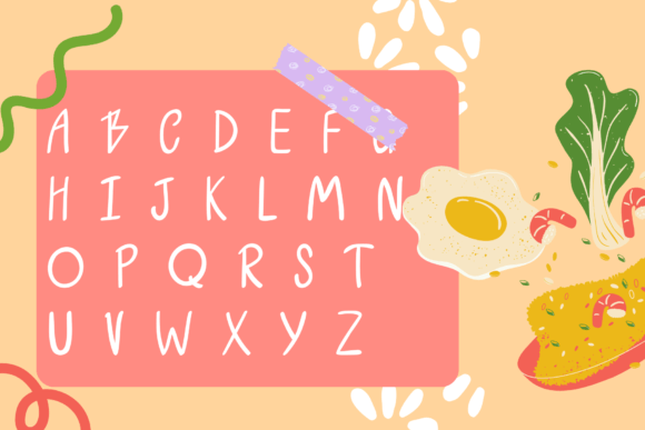 Breakfast Font - Preview 1