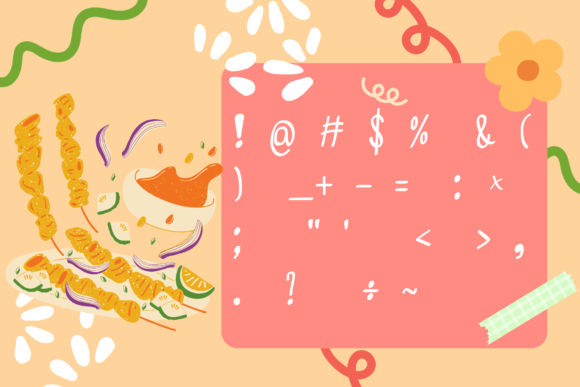 Breakfast Font - Preview 3