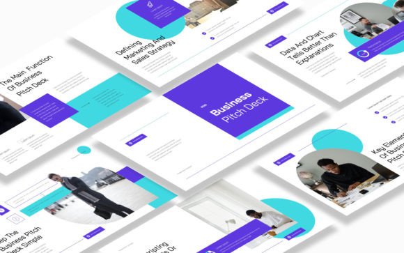 Business Pitch Deck Keynote Template