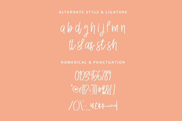 Cely Meck Font - Preview 6