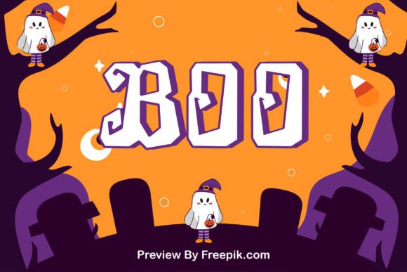 Halloween Font - Preview 1