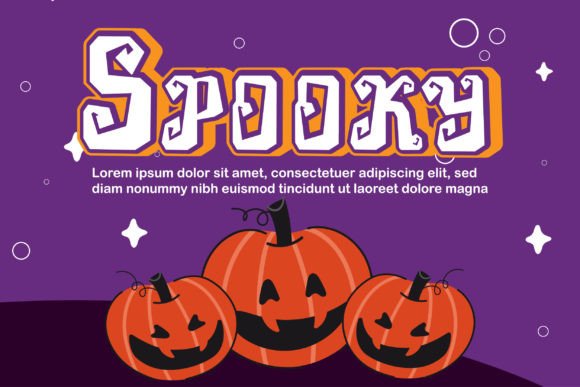 Halloween Font - Preview 2