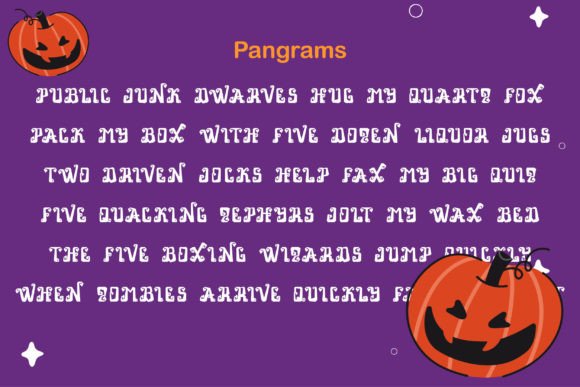 Halloween Font - Preview 4
