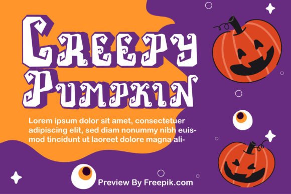 Halloween Font - Preview 5