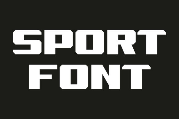 Hard Sport Font - Preview 1
