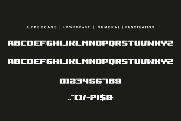 Hard Sport Font - Preview 4