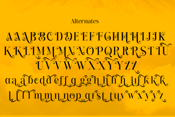 Jarekuh Font PNG with transparent background - Preview 6