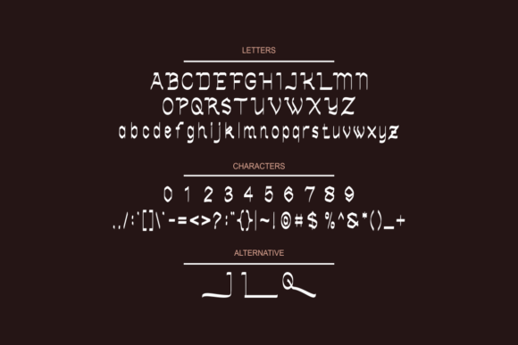 Jhau Queens Font PNG with transparent background - Preview 3