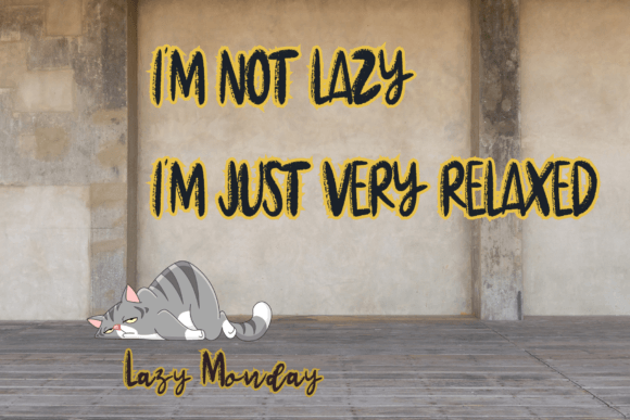 Little Chalk Font PNG with transparent background - Preview 2
