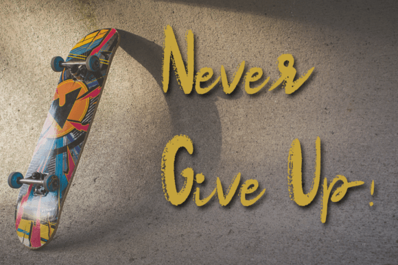 Little Chalk Font PNG with transparent background - Preview 3