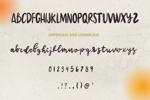 Little Chalk Font PNG with transparent background - Preview 6