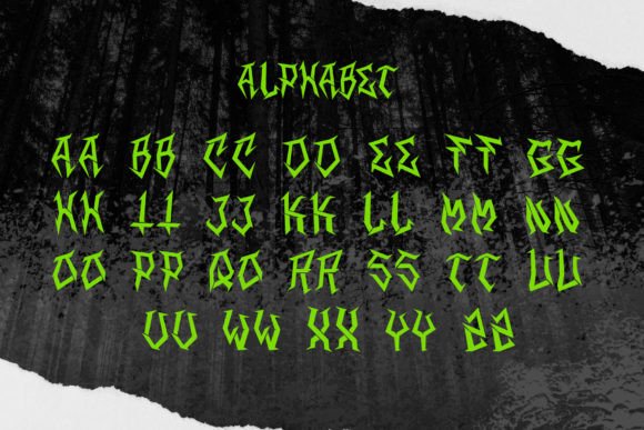 Master Stricker Font PNG with transparent background - Preview 1