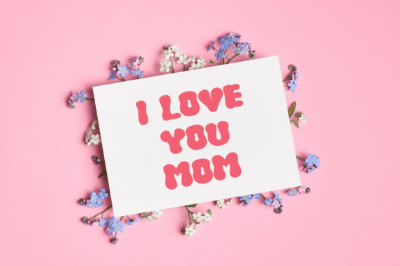 Retro Meow Font PNG with transparent background - Preview 2