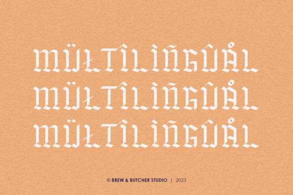 Sanusra Font PNG with transparent background - Preview 3