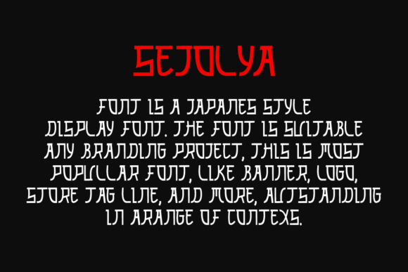 Sejolya Font PNG with transparent background - Preview 3