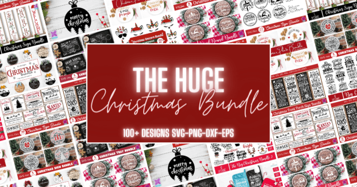 The Huge Christmas Svg Bundle - photo 1
