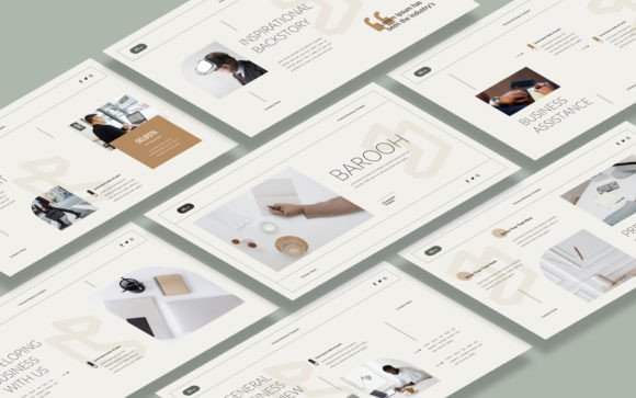 Barooh - Business Google Slides Template - Digital