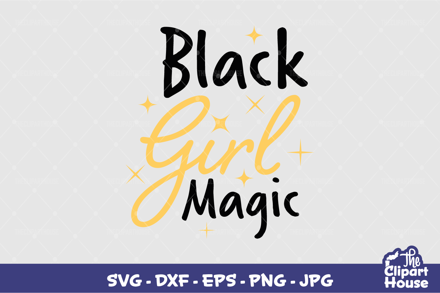 Black Girl Magic Graphic by thecliparthouse · Creative Fabrica