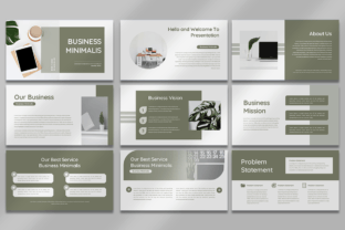 Business Minimalis - PowerPoint Template Graphic by qrdesignstd ...
