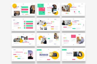 Business Powerpoint Template Graphic by Azman · Creative Fabrica