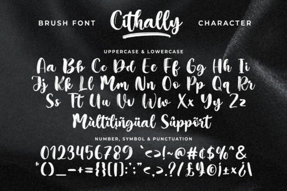 Cithally Font - Preview 4