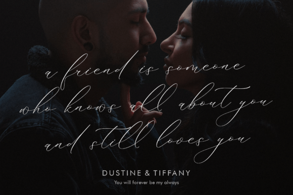 Delistian Valentine Font PNG with transparent background - Preview 4